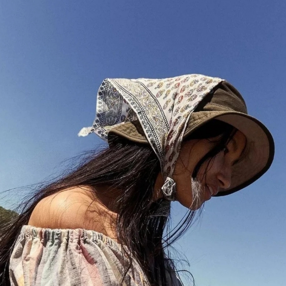 🚫SOLD🚫Madewell Organic Cotton Bandana - Picture 3 of 7